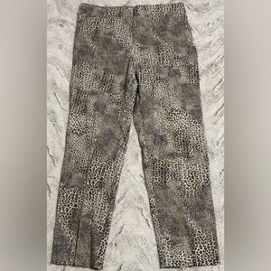 Sharon Young Leopard Cheetah Print Pants